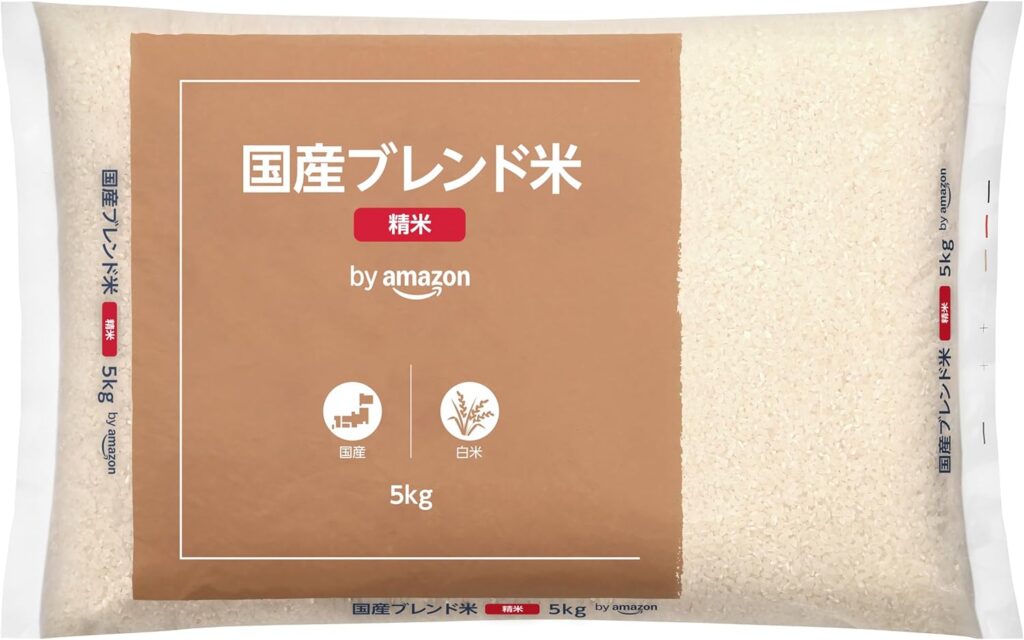 Amazon 国産ブレンド米 備蓄米 令和3年産 5kg